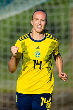 Sveriges Matilda Plan jublar efter 2-0