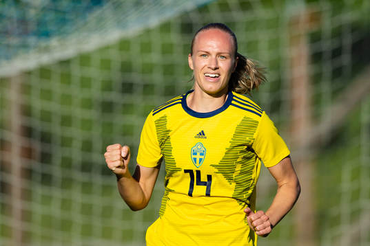 Sveriges Matilda Plan jublar efter 2-0