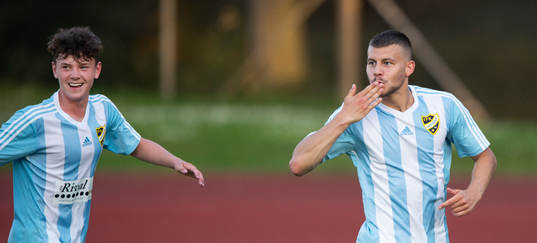 IFK Hässleholm Ivan Danielsson Andanovski har gjort 4–1