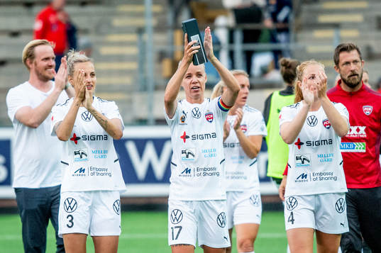 Rosengårds Nathalie Björn, Caroline Seger och Glódís