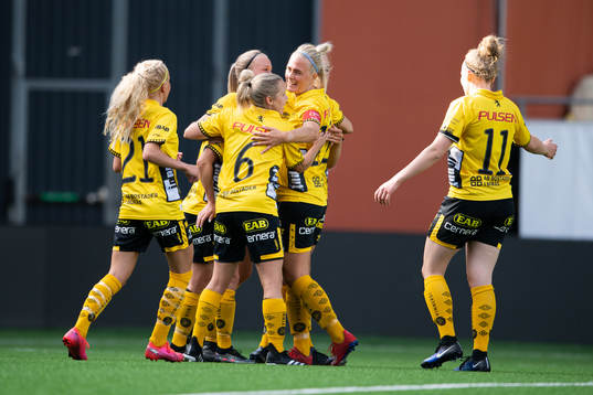 Elfsborgs spelare jublar