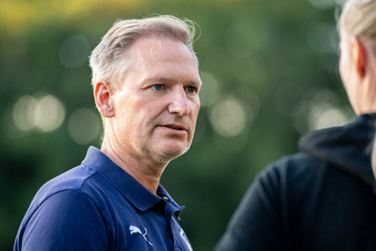 Halmstads huvudtränare Fredrik Andersson