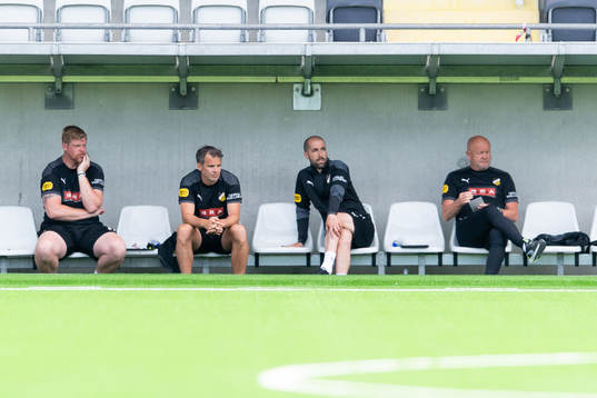 Häckens målvaktstränare Christoffer Källqvist,