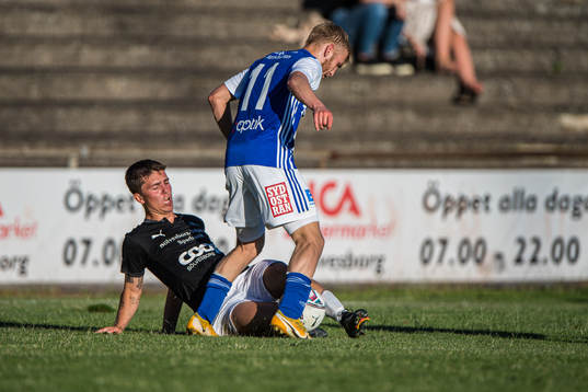 Sölvesborgs Ville Torstensson och Karlshamns Lukas Jönsson