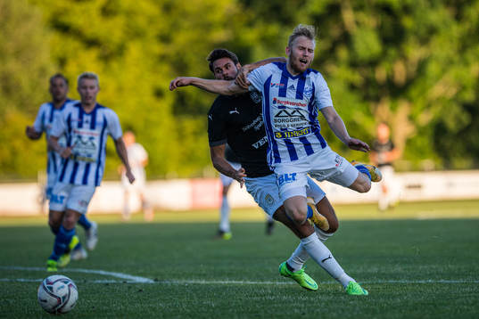 Karlshamns Lukas Jönsson  och Sölvesborgs Johan Harrysson