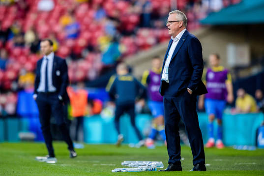 head coach Janne Andersson of Sweden