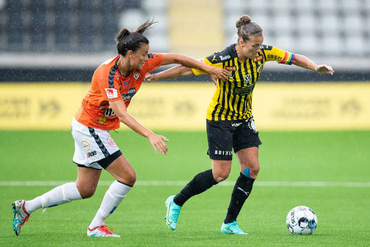 Kristianstads Anna Welin och Häckens Filippa Angeldahl