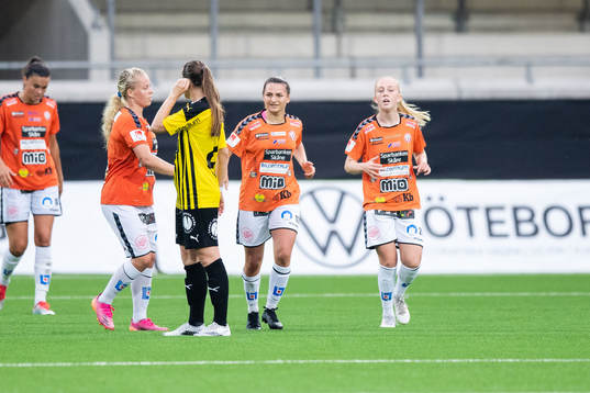 Kristianstads Emma Petrovic jublar