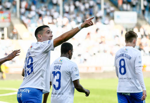 IFK Norrköpings Lucas Lima jublar
