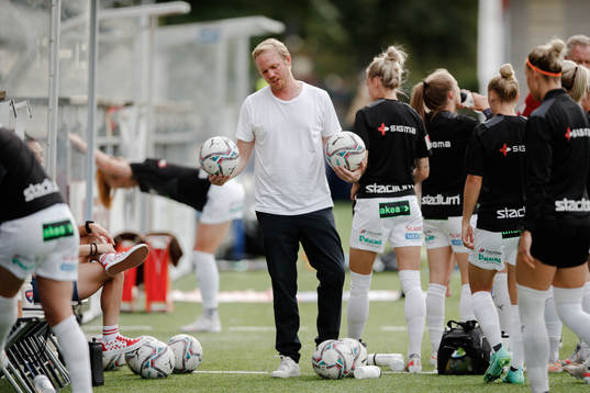 Rosengårds tränare Jonas Eidevall