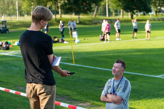 Förbundskapten Peter Gerhardsson