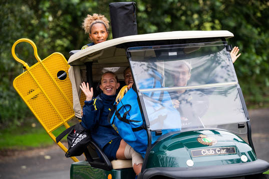 Madelen Janogy, Julia Roddar och Emma Kullberg