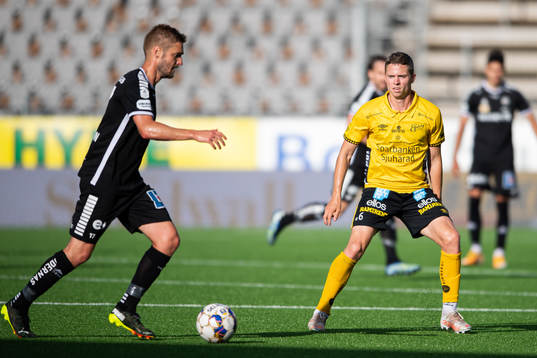 Elfsborgs André Rømer och Örebros Johan Mårtensson