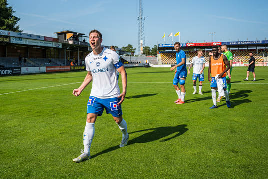 IFK Norrköpings Alexander Fransson jublar