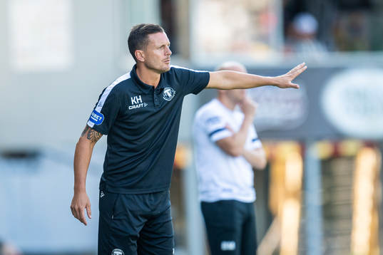 Trelleborgs tränare Kristian Haynes
