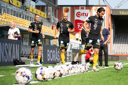 Elfsborgs Frederik Holst, Robert Gojani och Leo Väisänen