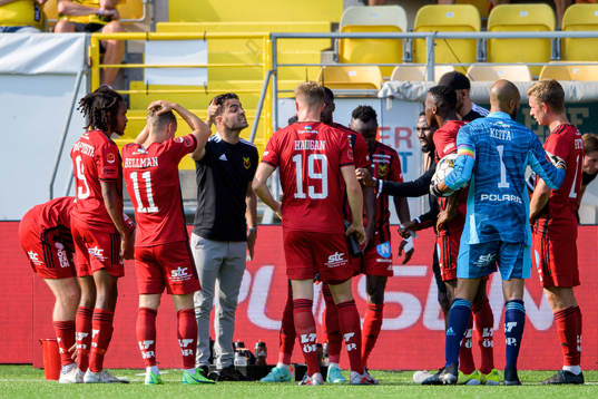 Östersunds tränare Amir Azrafshan