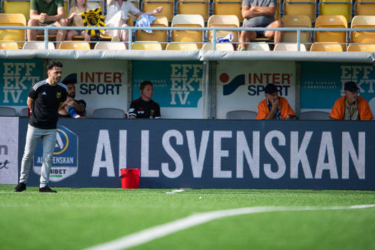 Östersunds tränare Amir Azrafshan