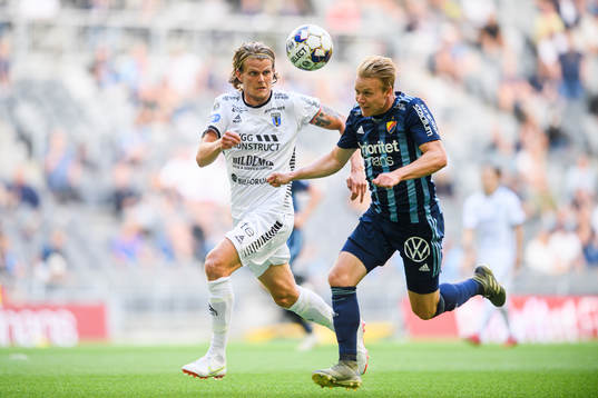 Sirius Tim Björkström och Djurgårdens Elliot Käck