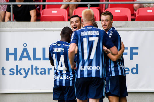 Djurgårdens Haris Radetinac , Jesper Löfgren och Edward