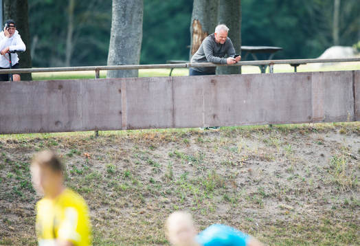 IFK Hässleholms Peter Persson i matchen i division 2 mellan Sölvesborg och iFK Hässleholm i Sölvesborg 31 juli 2021.