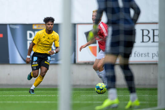 Elfsborgs Andrés Lindberg och Kalmars Gustav Arvidsson