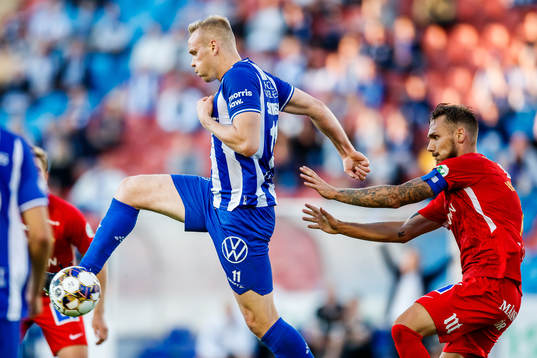 IFK Göteborgs Kolbeinn Sigthorsson och IFK Norrköpings