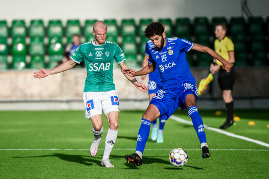 Sundsvalls Paya Pichkah och Brages Lukas Hiltunen