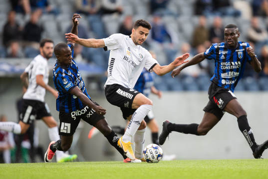 Örebros Deniz Hümmet och Sirius Nahom Girmai Netabay