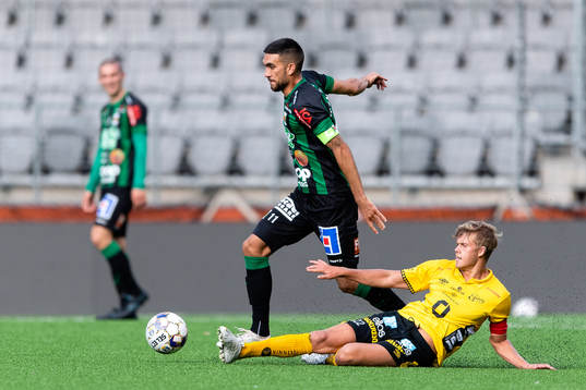Varbergs Daniel Krezic och Elfsborgs Stefan Ceganjac