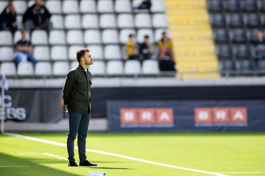 Östersunds tränare Amir Azrafshan