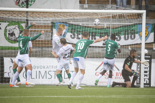 Brages spelarna jublar efter 2-2