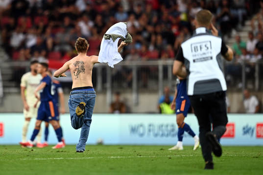  Promblem with intruders of the pitch