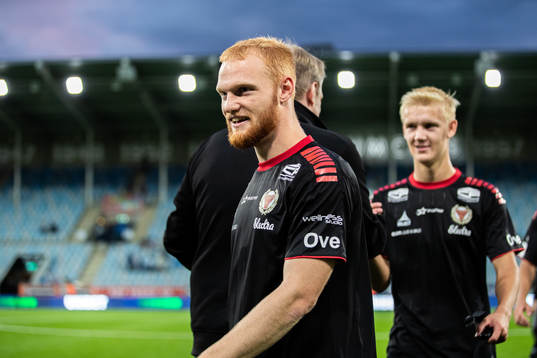 Kalmars Nils Fröling jublar