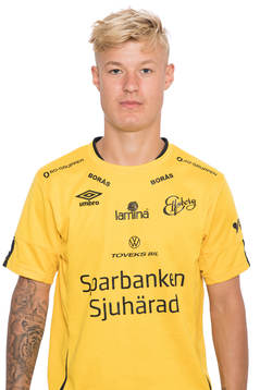 Otto Vallentin Elfsborg U19 poserar för porträtt den 12 augusti 2021 i Borås. 