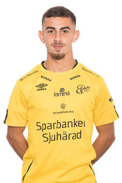 Johannes Abdulahad Elfsborg U19 poserar för porträtt den 12 augusti 2021 i Borås. 