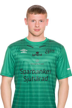 Max Helge målvakt Elfsborg U19 poserar för porträtt den 12 augusti 2021 i Borås. 