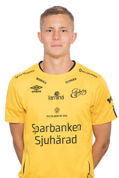 Filip Persson Elfsborg U19 poserar för porträtt den 12 augusti 2021 i Borås. 