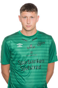 Ludvig Målberg målvakt Elfsborg U19 poserar för porträtt den 12 augusti 2021 i Borås. 