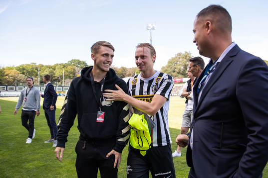Landskronas Hampus Ferhm och Måns Ekvall