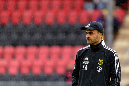 Östersunds tränare Amir Azrafshan