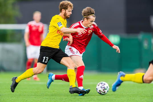 Lunds Rebin Asaad och Kalmars Johan Arvidsson