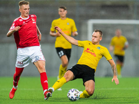 Kalmars Elias Olsson och Lunds Filip Bohman