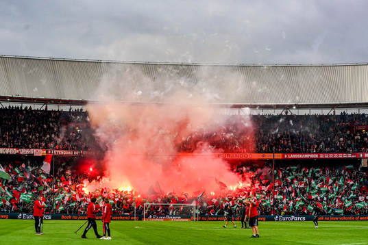 Supporters of Feyenoord