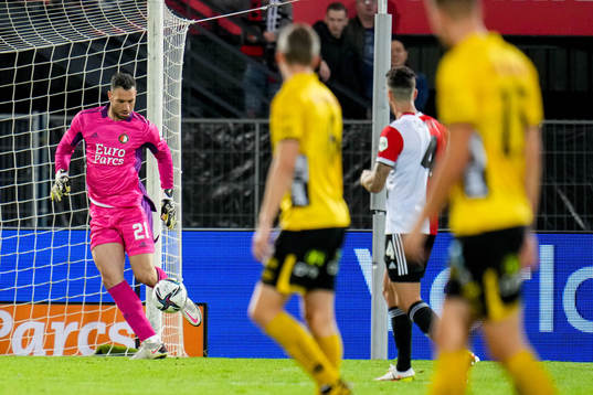 Goalkeeper Ofir Marciano of Feyenoord