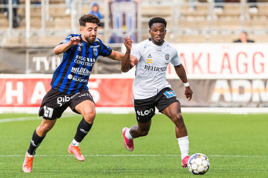 Sirius Moustafa Zeidan och Örebros Kevin Wright