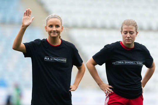 Älvsjös Ellinor Johansson och Ylva Rodriguez Tidevall