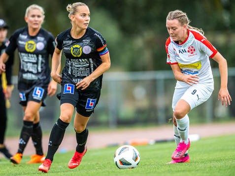 Uppsalas Agnes Nyberg och Borgebys Nova Karlsson