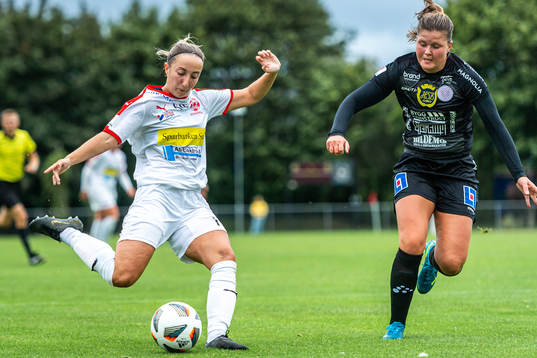 Borgebys Tilde Olsson och Uppsalas Ellen Arbman Hansing