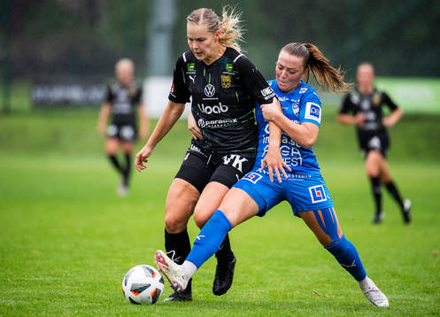 Kalmars Andrea Thorisson och Umeås Henna-Riikka Honkanen